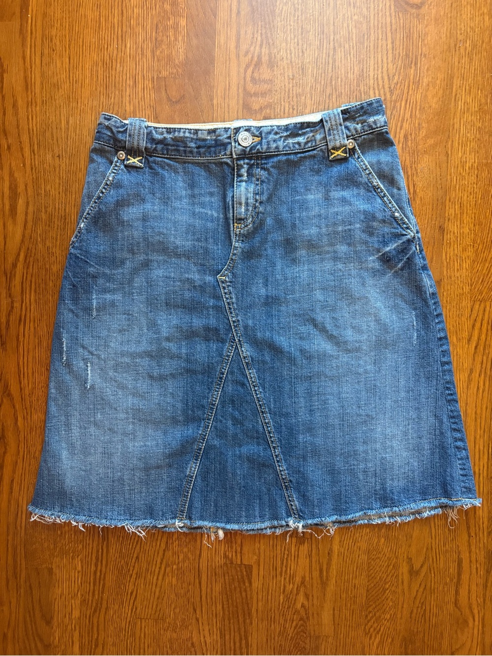 Y2K Streetwear Banana Republic Cotton Denim Skirt